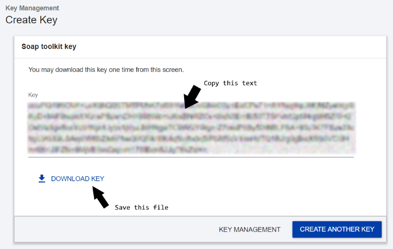 Generate Security Keys, Step 5