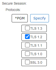 Configuring Protocols