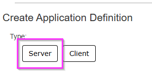 Server Application