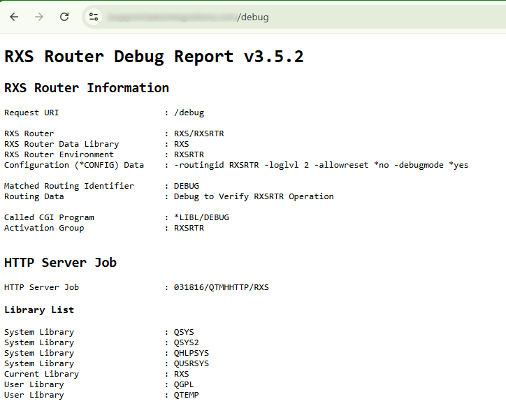 Successfully Loaded Page Using SSL